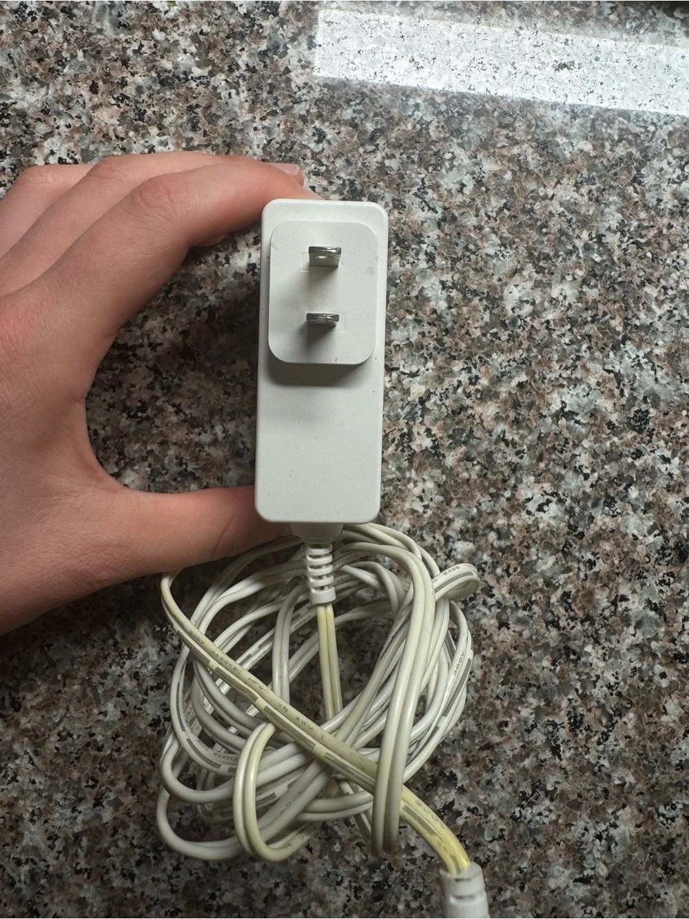 iHome AC-DC Adapter 9H535W(B)6. Let me know if you have any questions.